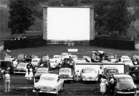 Drive-In Movie Theaters were becoming more popular in 1952