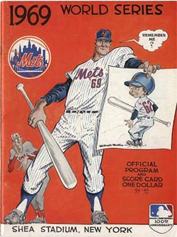 1969 World Series program