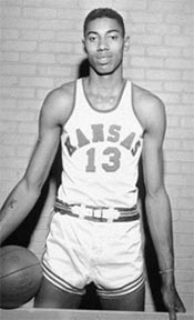 Wilt Chamberlain from Kansas was unstoppable