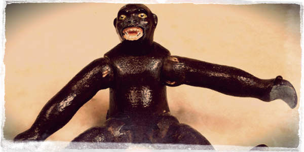 Schoenhut Gorilla wooden toy