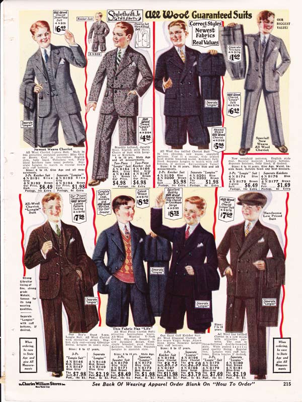 1920s Fashion: Men & Boys