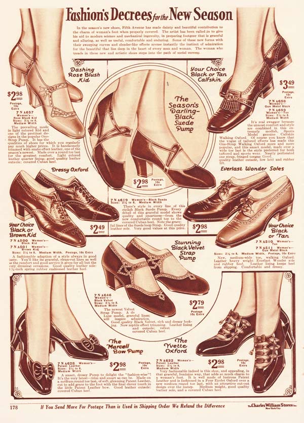 1920s female shoes