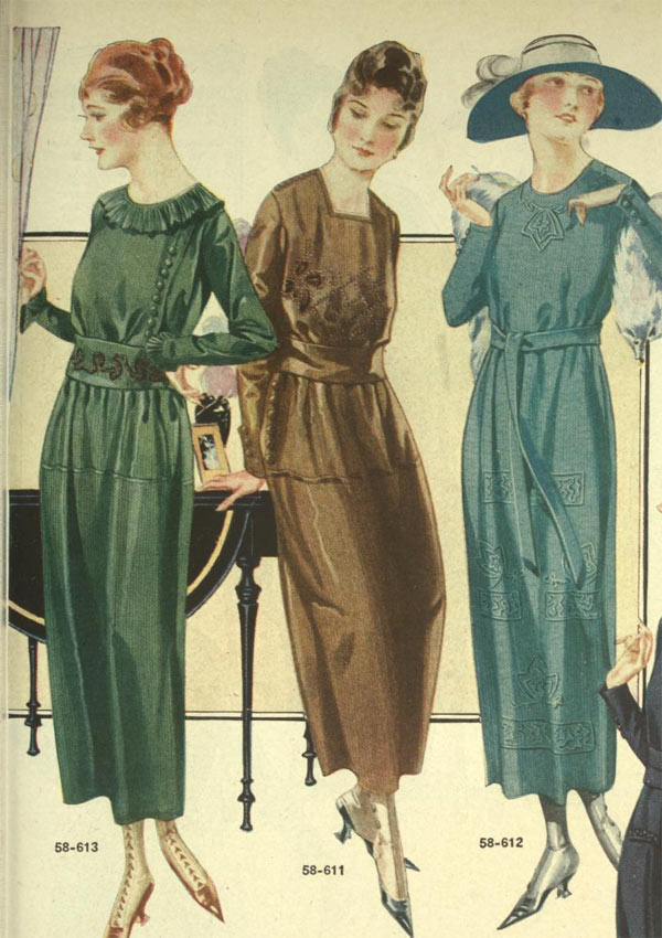 1920's attire female