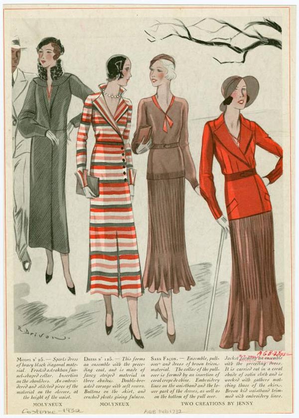 1930s Fashion Women & Girls Pictures, Advertisements