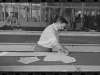 Man Cutting Pattern in Textile Factory (1930s)