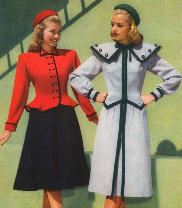 1940 style clothes