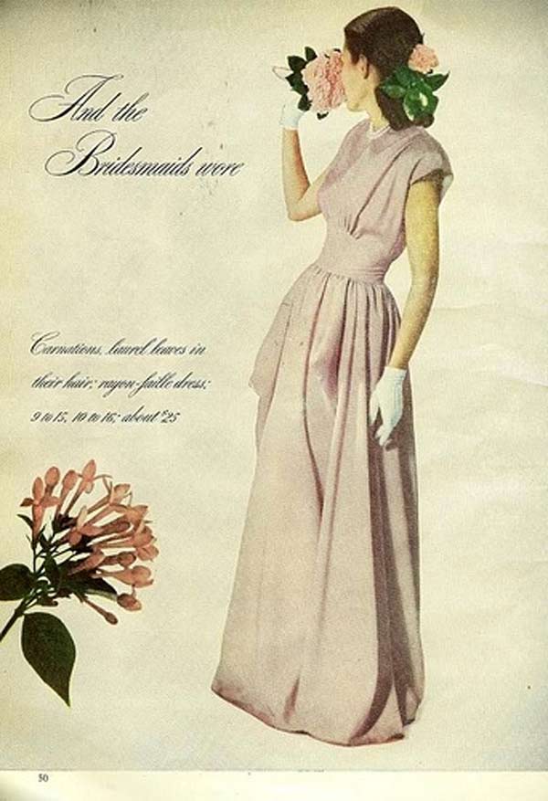 1940s bridesmaid dresses