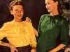 Drawstring Neck Jersey Blouses (1945)