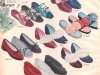 Women's Vinylite Shoes (1946)