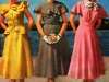 Teenage Girls in Rayon Summer Dresses (1948)