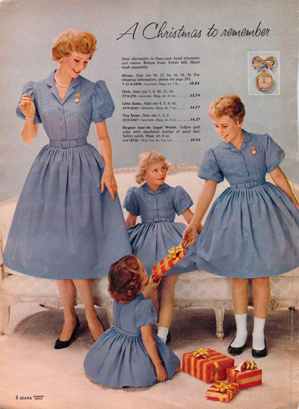 1950s girls dresses