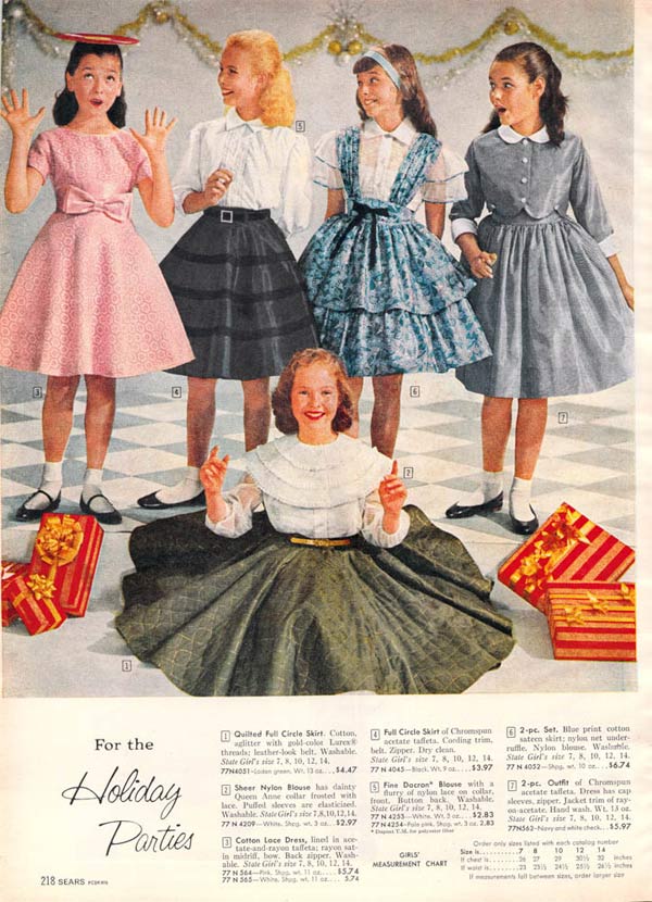 1950s full circle dresses