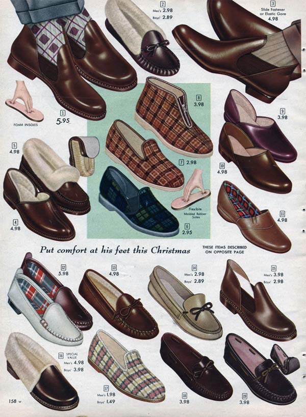 1960 shoes fashion