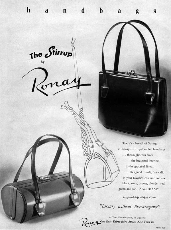 1950s Purses & Handbags: Styles, Trends & Pictures