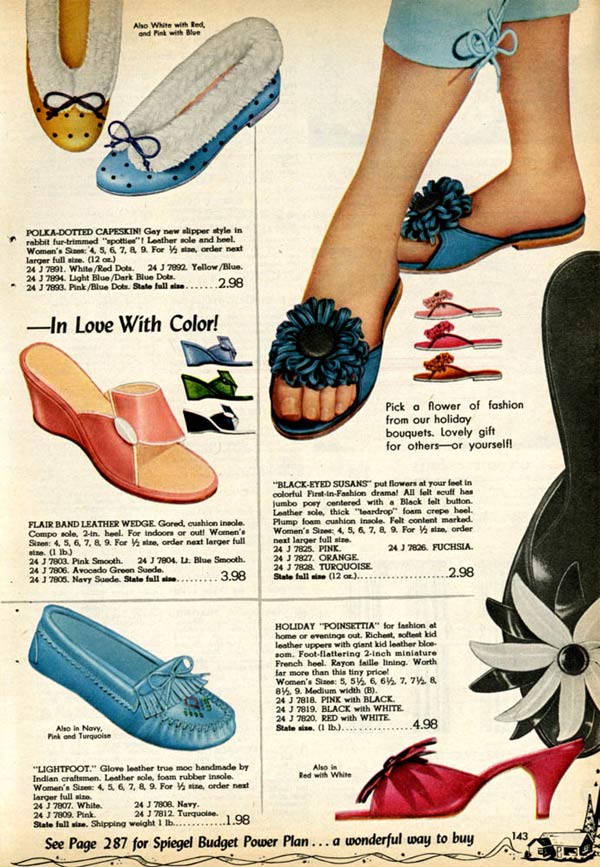 1970's women's shoe styles