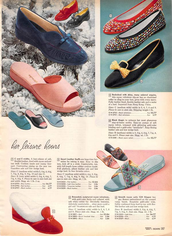 1950s flat shoes