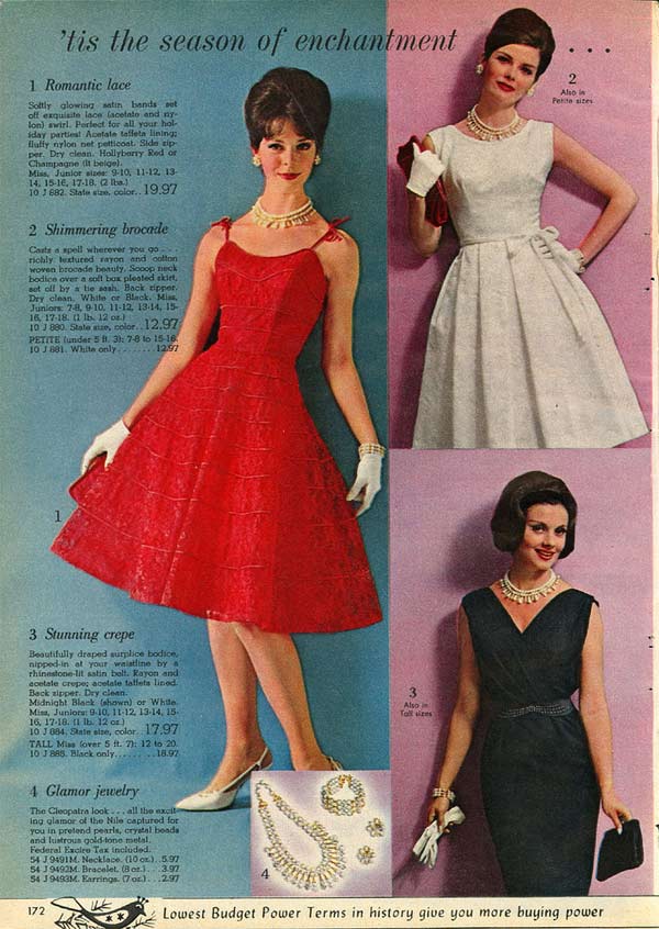 retro dress 1960