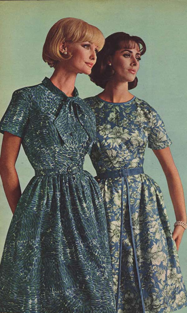 1960s fashion dresses