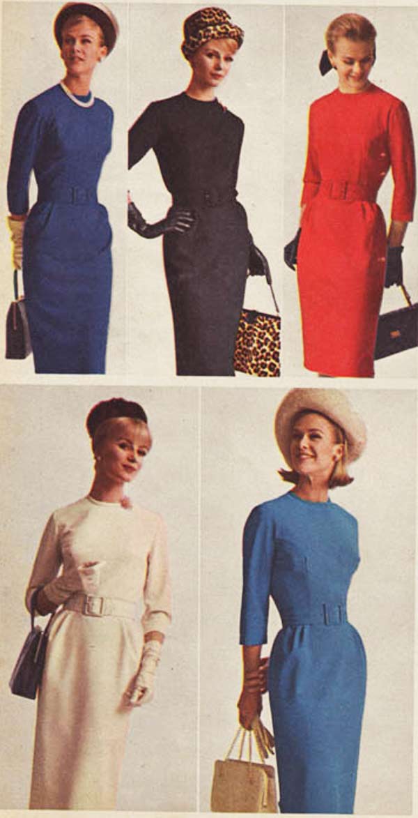 retro dress 1960