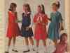 Girls Velveteen Jumpers (1964)