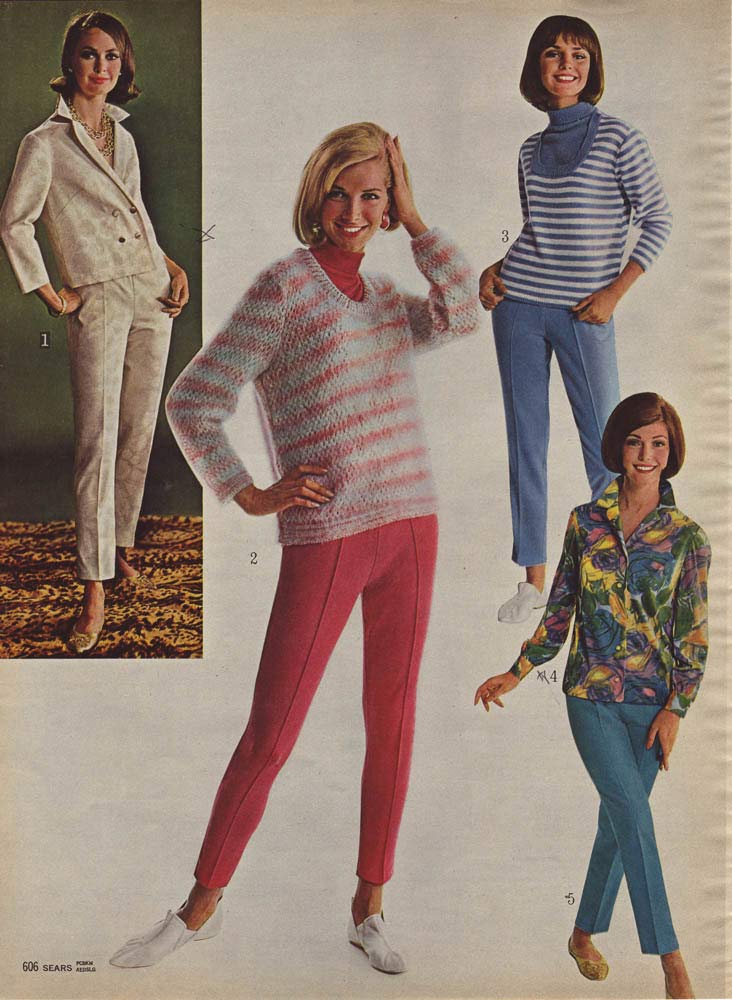 1960s casual women's fashion