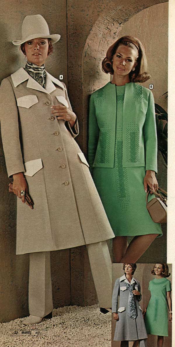 dress styles in the 70s