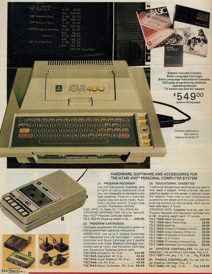 list of 1970s personal computer games