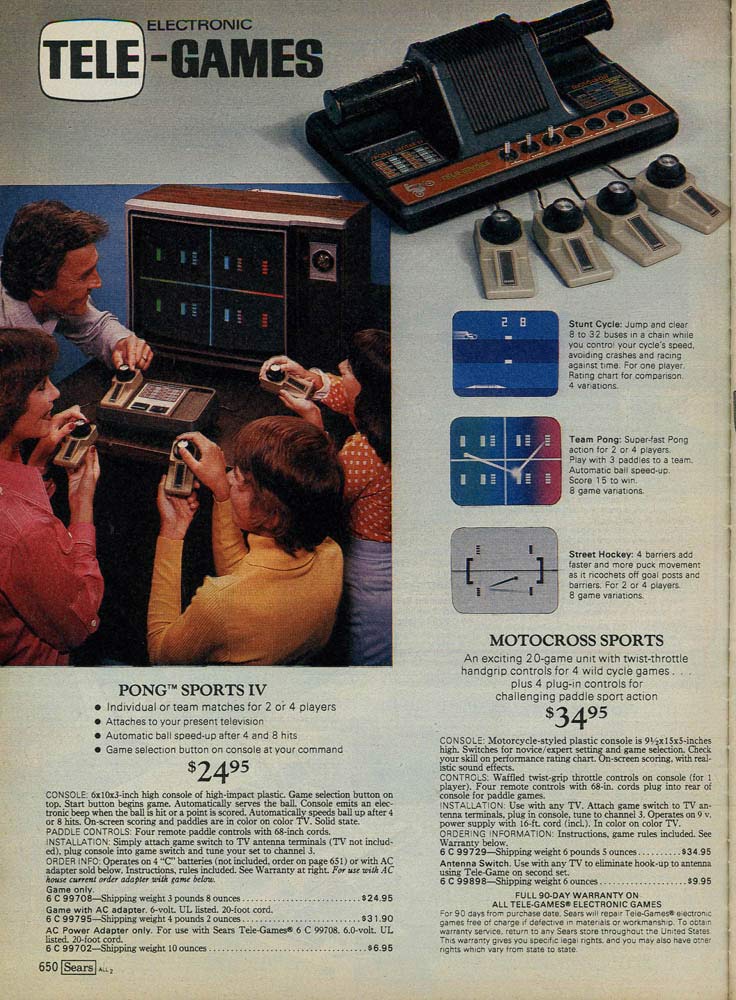 1970s game consoles