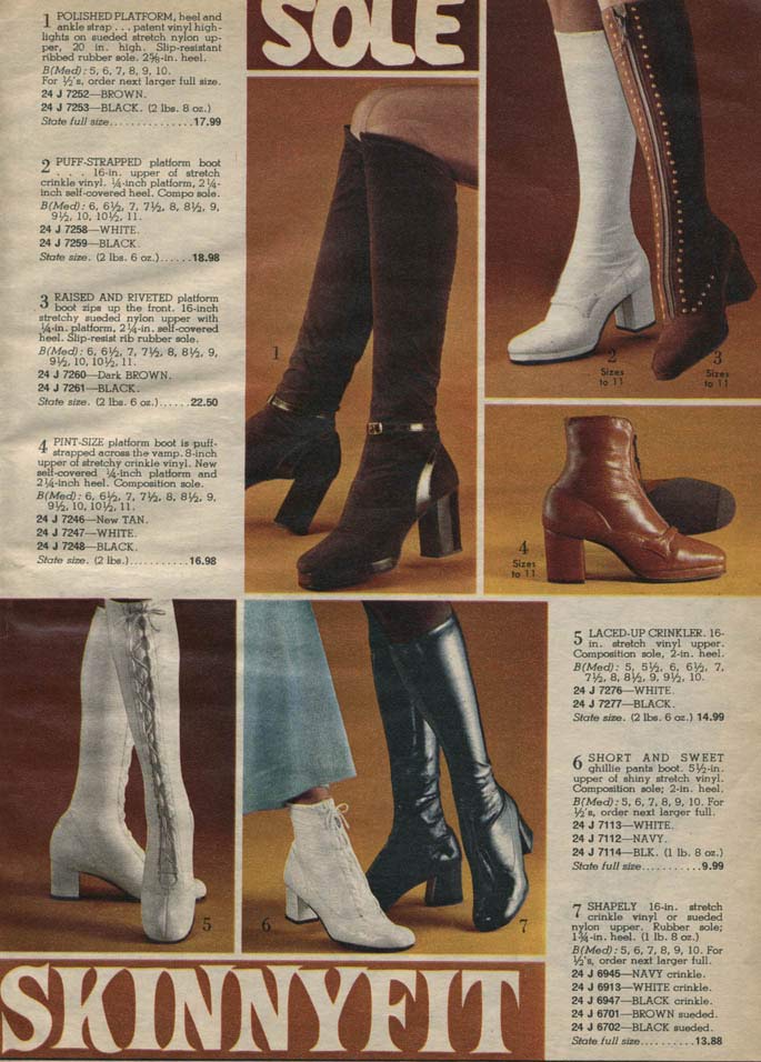 70s shoes female
