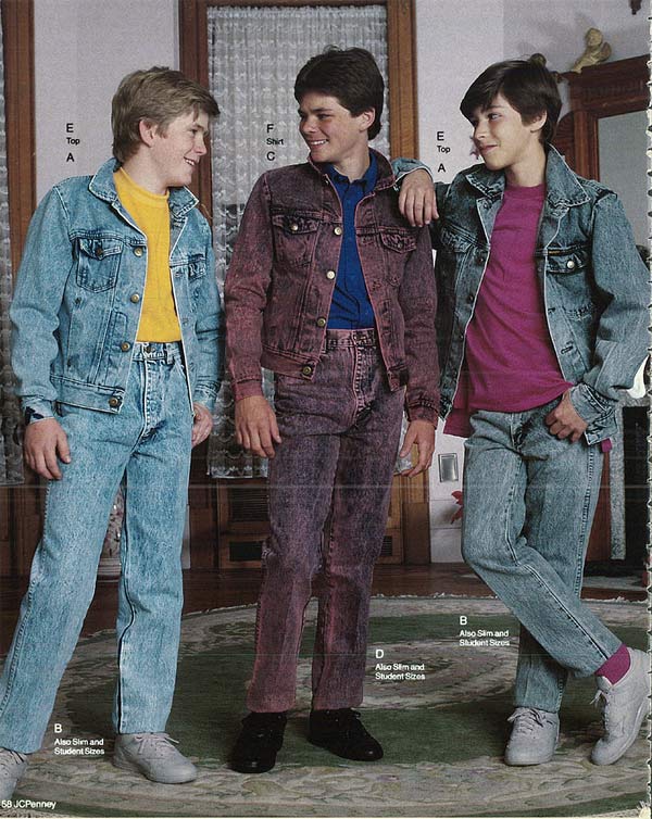 1980s Fashion Men Boys Styles Trends Pictures