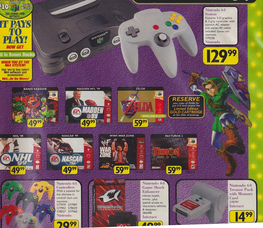 old video games prices