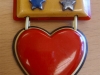 Bakelite Pin: Heart