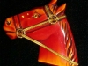 Bakelite Pin: Horse