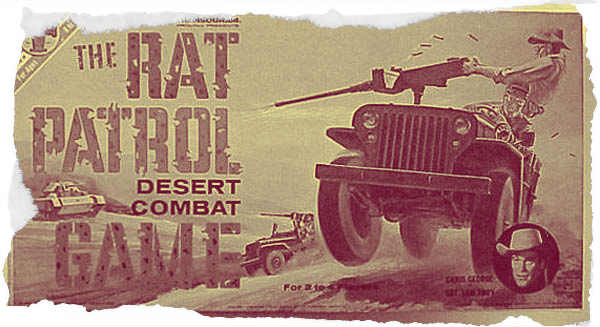 Rat Patrol Board Game