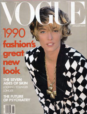1990 Fashion: Vogue Magazine Cover