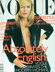 1997 Fashion: Vogue Jan. Magazine Cover