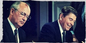 Reagan & Gorbechev