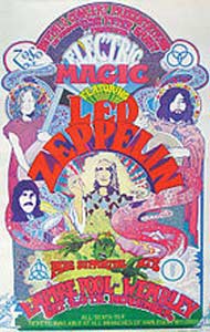 Led Zeppelin 1971 Tour Poster