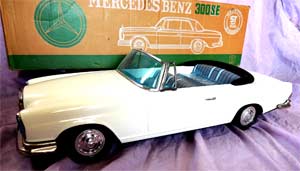 1968 Mercedes 300SE Ichiko Tin Car